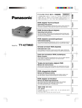 Panasonic TY42TM6D Handleiding