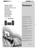 Technics SB-CSS140 de handleiding