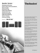 Technics SB-HT140 Handleiding