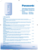 Panasonic WH-SHF09D3E8 de handleiding