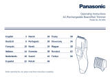 Panasonic ER2061 Handleiding