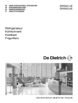 De Dietrich DRS923JE Handleiding