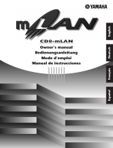 Yamaha CD8-mLAN Handleiding