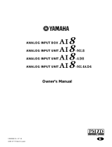 Yamaha AI8-ML8 Handleiding