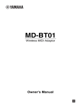 Yamaha MD-BT01 Handleiding