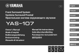 Yamaha YAS-107 Handleiding
