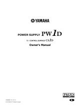 Yamaha PW1D Handleiding