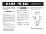 Yamaha NS-E60 Handleiding