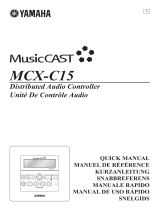 Yamaha MCX-C15 - MusicCAST Network Audio Player Handleiding