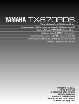 Yamaha TX-670RDS Handleiding