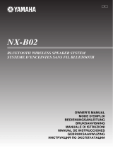 Yamaha NX-B02 de handleiding