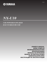 Yamaha NX-U10 de handleiding
