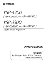 Yamaha YSP-3300 de handleiding