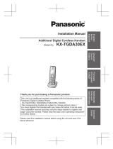 Panasonic KXTGDA30EX Handleiding