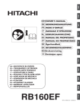 Hitachi Blower RB160EF Handleiding