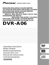 Pioneer DVR-A06 Handleiding