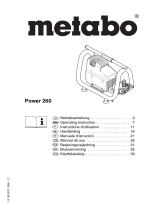 Metabo Power 260 Handleiding