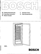 Bosch KSW3603/01 Handleiding