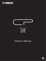Yamaha CP88 de handleiding