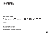 Yamaha MusicCast BAR 400 Handleiding