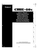 Roland CUBE-80X Handleiding