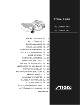 Stiga DECK PARK 110 COMBI PRO EL Handleiding