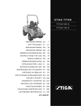 Stiga TAN 540 D Handleiding