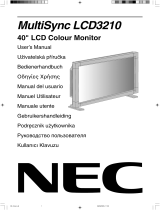 NEC MultiSync® LCD3210 de handleiding