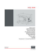 Barco HDQ-2K40 Handleiding