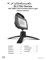 Schumacher SL175U Series – 360˚ SMD LED Portable Rechargeable Work Light de handleiding