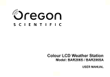 Oregon Scientific BAR206SA Handleiding