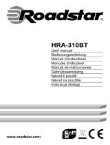 Roadstar HRA-310BT Handleiding