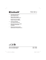 Einhell Expert Plus TE-CI 18/1 Li Handleiding