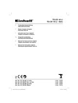 EINHELL TE-CD 18 Li-Solo de handleiding
