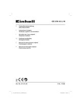 EINHELL GE-CM 43 Li M Kit (2x4,0Ah) de handleiding