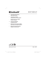 Einhell Classic GC-CT 18/24 Li P (1x1,5Ah) Handleiding