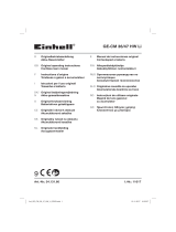 EINHELL GE-CM 36/47 HW Li (2x4,0Ah) Handleiding