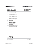 Einhell Expert Plus GE-CL 18 Li-Solo Handleiding