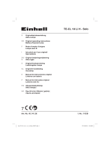 Einhell Expert Plus TE-CL 18 Li H-Solo Handleiding