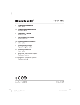 EINHELL TE-CR 18 Li-Solo Handleiding