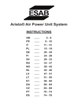 ESAB Aristo® Air Power Unit System Handleiding