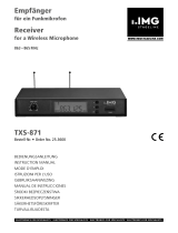 IMG STAGELINE TXS-871 Handleiding