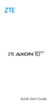 ZTE Axon 10 pro 5G Snelstartgids