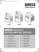 Waeco PowerPack MPP200, MPP300, MPS500 Handleiding