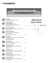Dometic DVF1619 Vent Filter Installatie gids