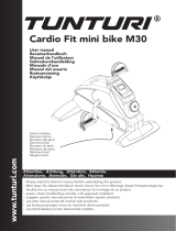 Tunturi Cardio Fit mini bike M30 Handleiding