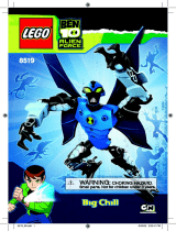Lego Ben 10 Alien Force TM - Spidermonkey 8409 de handleiding