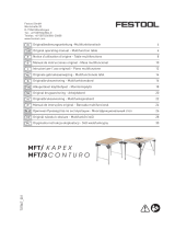 Festool MFT/3 Conturo-AP Handleiding