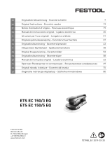 Festool ETS EC 150/5 EQ Handleiding