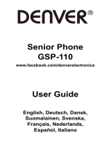 Denver GSP-110 Handleiding